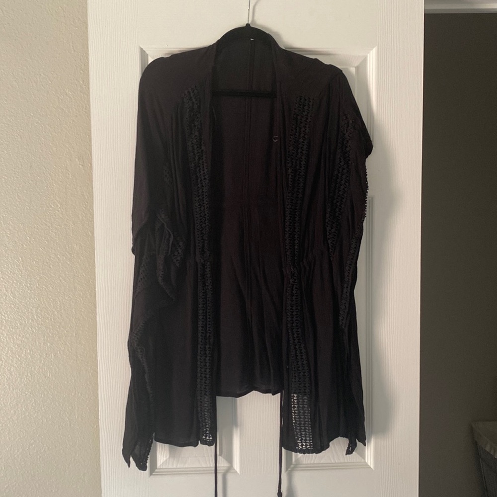 Black Beach Cover Up